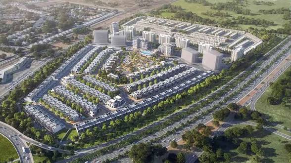 Vue d'ensemble de la communauté Keturah Reserve à Meydan, Dubaï